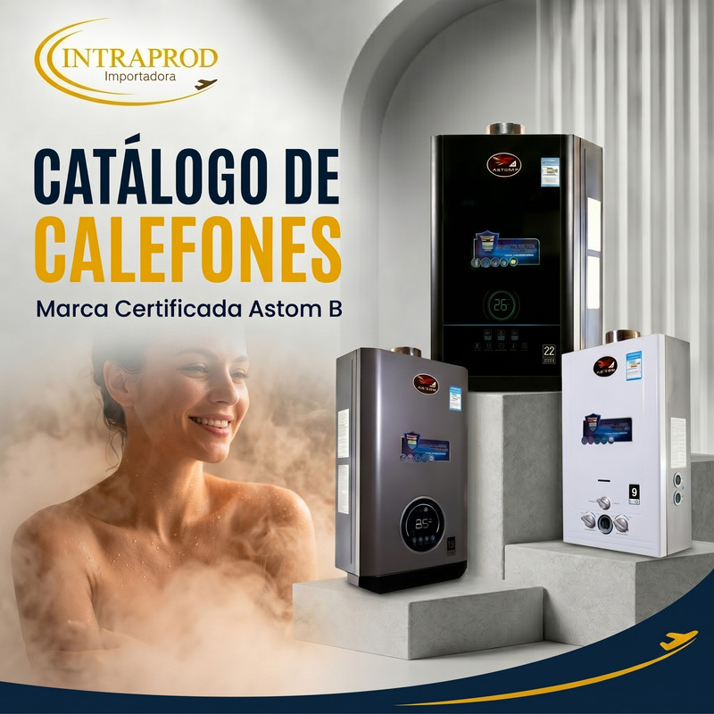 Catálogo oficial de calefones ASTOM B